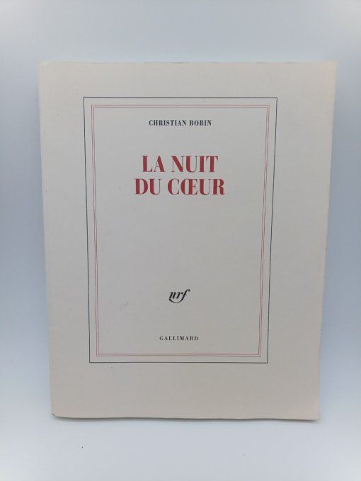 BOBIN Christian   La nuit du coeur