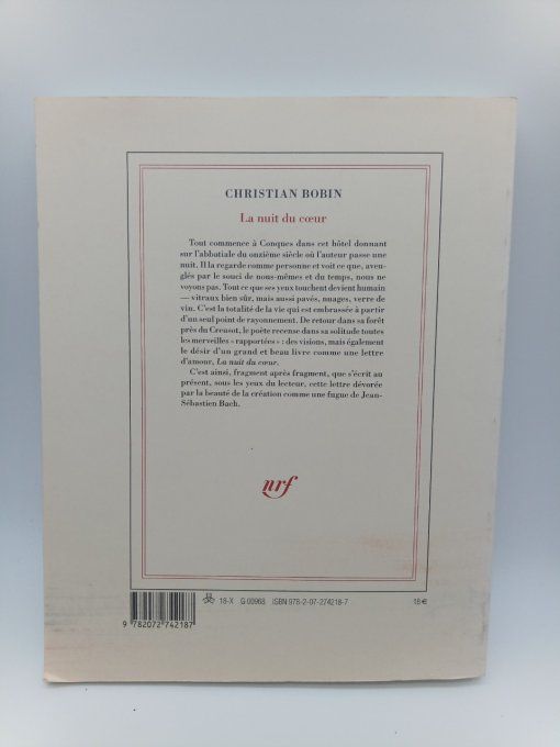 BOBIN Christian   La nuit du coeur