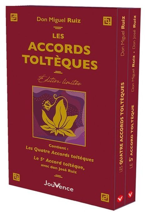 Les accords toltèques. Coffret avec Les Quatres Accords toltèques et Le 5e Accord toltèque, Edition 