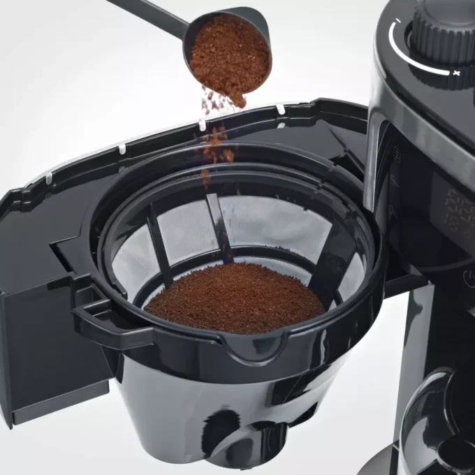 Machine à café broyeur filtre 1000w 8tasses   SEVERIN KA4814