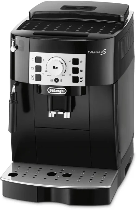 Machine à café broyeur  DELONGHI  magnificas 15bars  1,8l  cappuccino  Noir  ECAM22140B