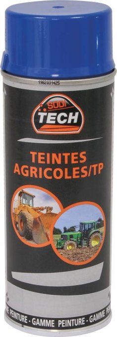 Peinture teinte agricole bleu NEW HOLLAND - aérosol de 400ml SODI TECH