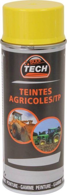 Peinture teinte agricole jaune JOHN DEERE - aérosol de 400ml SODI TECH