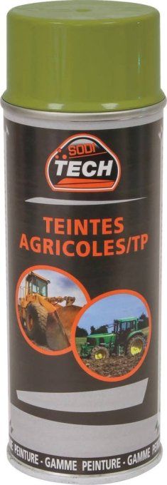 Peinture teinte agricole vert CLAAS - aérosol de 400ml SODI TECH