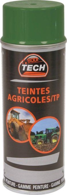 Peinture teinte agricole vert FENDT - aérosol de 400ml