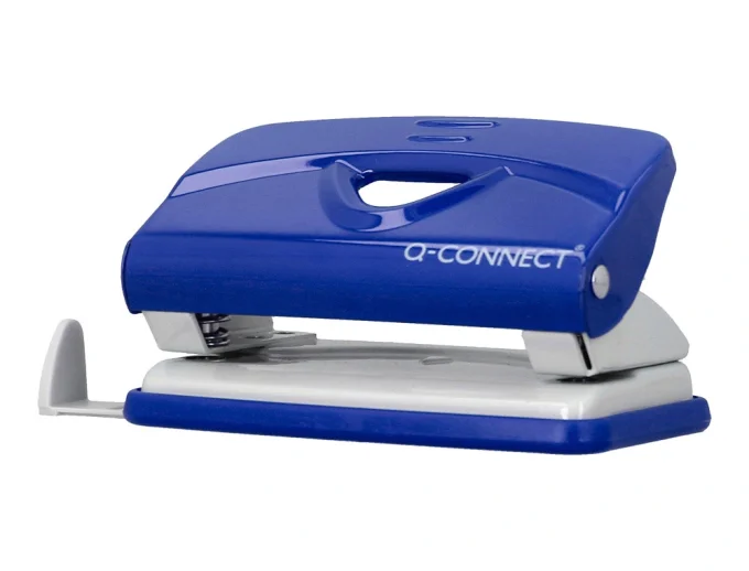 Perforateur q-connect kf14216 2 trous ouverture 1mm capacite 10 feuilles