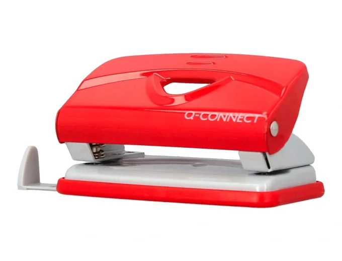Perforateur q-connect kf14216 2 trous ouverture 1mm capacite 10 feuilles
