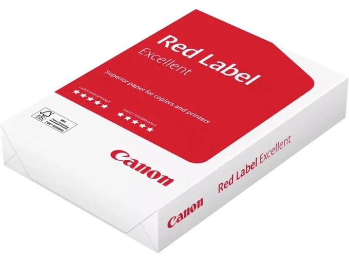 CANON Red Label Excellent papier à copier A4 500feuille blanc 80gr