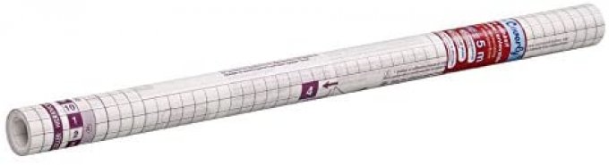 Viquel - Rouleau protège livre adhésif, Protège livre transparent enlevable et repositionnable - 5m