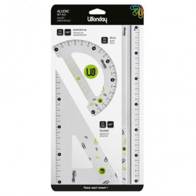 Set de traçage Aludic 3 pièces. WONDAY