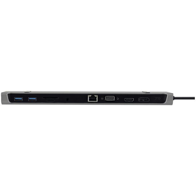 Station d'accueil multifonction triple écran 11 en 1 - Chargeur USB-C 90W inclus