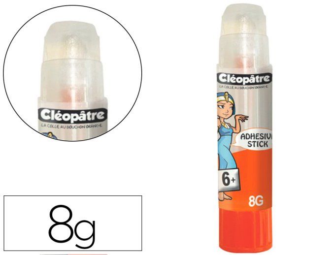 COLLES CLEOPATRE Stick de colle cleopatre invisible forte usage intensif sans solvant