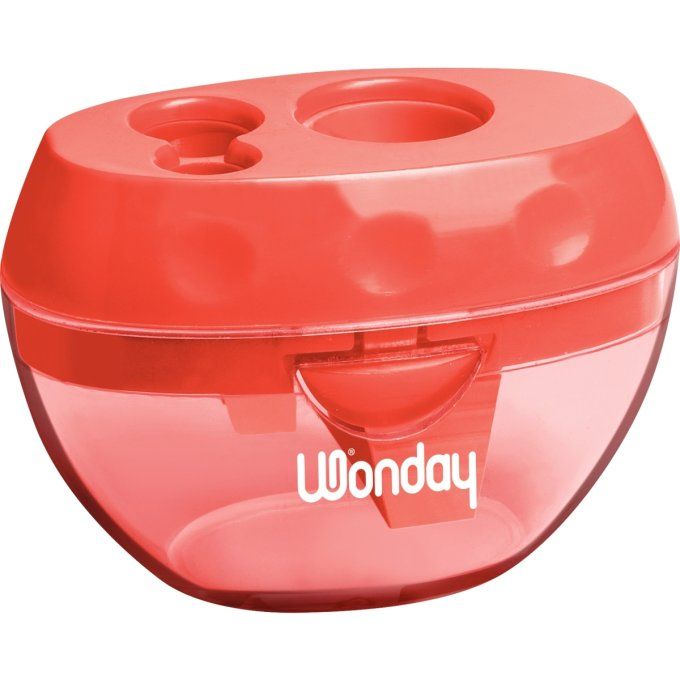 Taille-crayons 3 usages jusque diamètre 17mm WONDAY