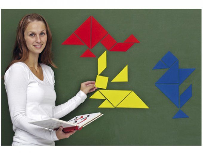 Tangram magnétique culture club 2000