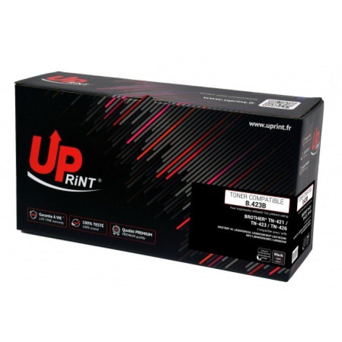 TONER COMPATIBLE AVEC BROTHER TN-421 BK/ TN-423 BK/ TN-426 BK 6500 PAGES