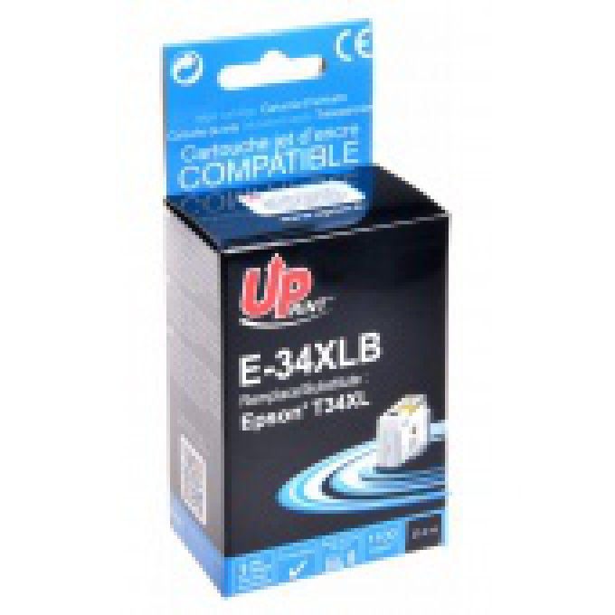 UPRINT E-34XLB BK CARTOUCHE COMPATIBLE AVEC EPSON T34XL - T3471 