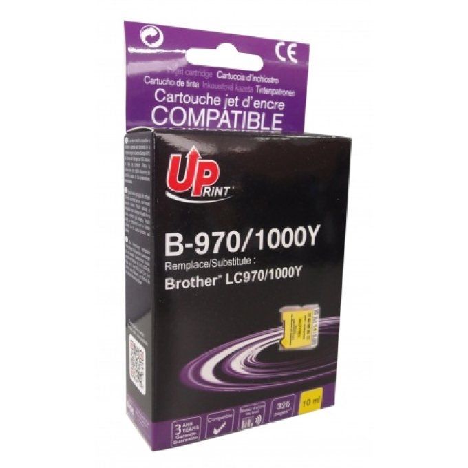 UPRINT B-970/1000Y Y CARTOUCHE COMPATIBLE AVEC BROTHER LC-970/1000