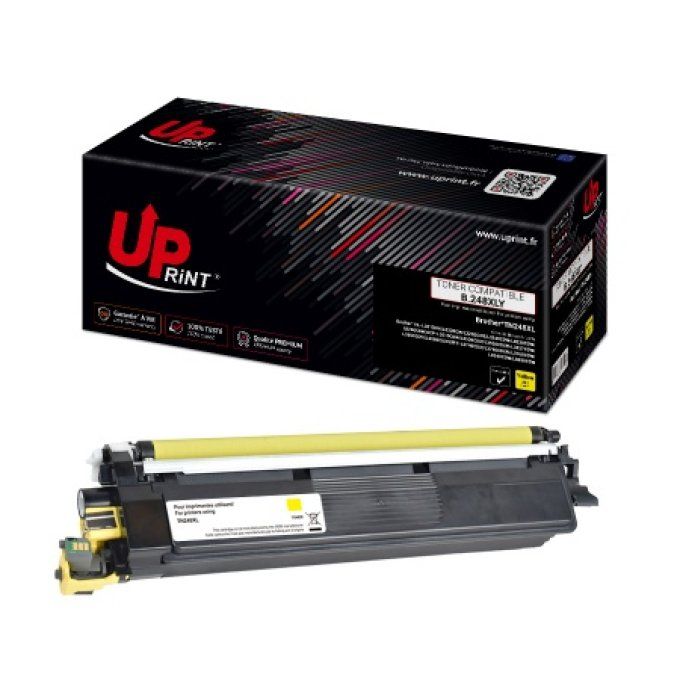 UPRINT TONER COMPATIBLE BROTHER TN248XL JAUNE