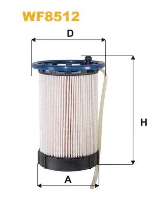 Filtre gasoil WF8512 WIX FILTERS