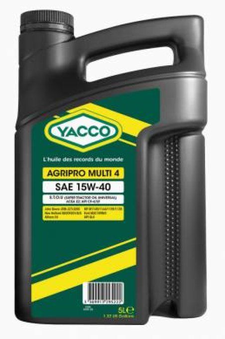 HUILE AGRIPRO MULTI 4 15W40 5L